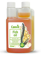 Комплекс Омега-3 жирных кислот Canvit Fish Oil для собак 250 мл.