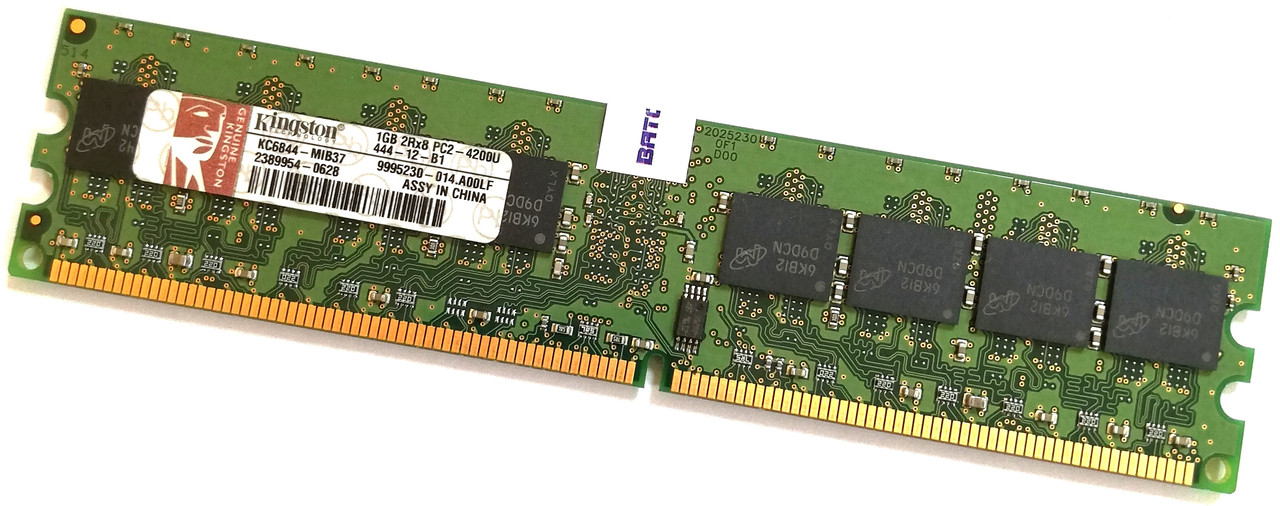 Оперативна пам'ять Kingston DDR2 1Gb 533MHz PC2 4200U CL4 MIX Б/У