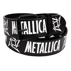 Ремінь з печаткою Metallica (лого)