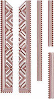 Вставка для вишивки сорочки для хлопчика