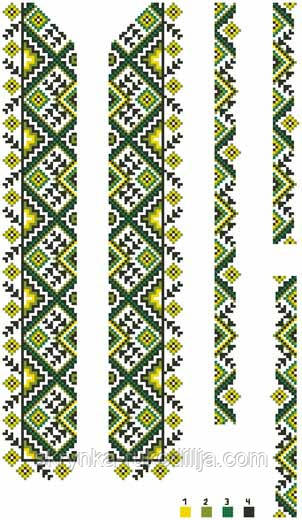 Вставка для вишивки сорочки для хлопчика