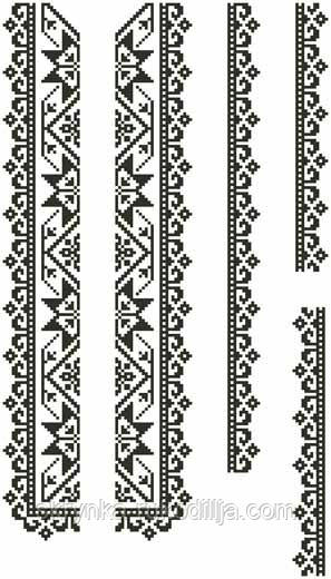 Вставка для вишивки сорочки для хлопчика