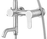 Душовий комплект "STEELY 3" з 2 функціями FALA 75664 (Польща), фото 7