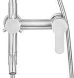 Душовий комплект "STEELY 3" з 2 функціями FALA 75664 (Польща), фото 8