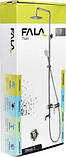 Душовий комплект "STEELY 3" з 2 функціями FALA 75664 (Польща), фото 9
