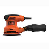 Шліфмашина ексцентрикова з шліфувальною платформою 125 мм BLACK+DECKER BEW210-QS (США/Китай), фото 3