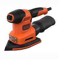 Вібраційна шліфмашина універсальна BLACK+DECKER BEW200-QS (США/Китай)