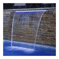 Стеновой водопад для бассейна EMAUX PB 600-150(L) с LED подсветкой