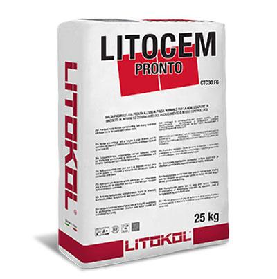 Litokol Litocem Pronto, 25кг - Літокол Літочем Пронто, 25кг - Суха суміш для виконання стяжок