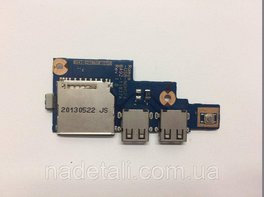 Плата USB, кардридер Samsung NP470R5E BA92-11837A