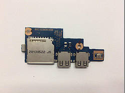 Плата USB, кардридер Samsung NP470R5E BA92-11837A