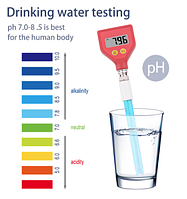 Портативний РН-метр PH-98106, ( KL-98106 ), 0.00-14.00pH, ручне калібрування , BNC