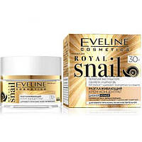 Крем концентрат разглаживающий Eveline Cosmetics Royal Snail 30 + 50 мл