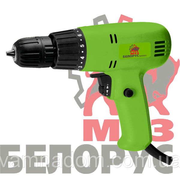 Шуруповерт мережевий Белорус МТЗ ДЭ-1250
