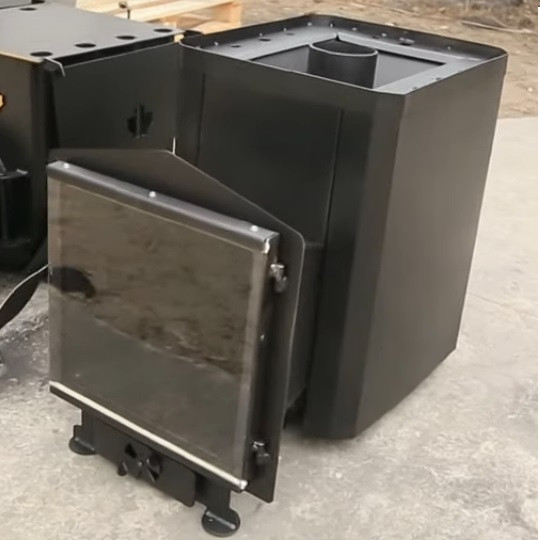 Піч для сауни Класик 20 м3 зі склом 400*400 і виносом, фото 1