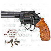 Револьвер Stalker 4,5 wood під патрон Флобера 4 мм