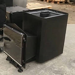 Піч для сауни Класик 30 м3 зі склом 400*400