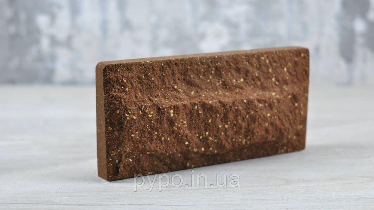 Плитка цокольна рвана скеля Капучіно "Slim Stone".