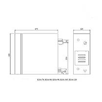 Парогенератор Coasts KSA-90 9 кВт 380В з виносним пультом KS-150, фото 3