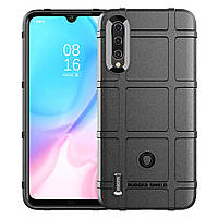 Протиударний TPU чохол Rugged Shield для Xiaomi Mi A3 (чорний)