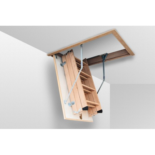 Дерев'яні сходи на горище Altavilla (Pino) Termo Plus 3S 120*80 - фото 1 - id-p1213610903