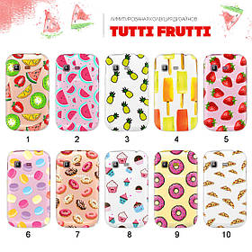 Прозорий чохол з малюнком для Samsung s5300 Pocket (80 дизайнів)