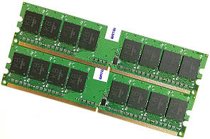 Пара оперативной памяти Komputer Bay DDR2 8Gb (4Gb+4Gb) 800MHz PC2 6400U CL6 1R8 (002EJC18) Б/У