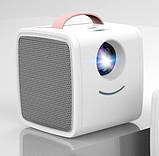 Міні проектор Q2, 320х240, Pink, фото 2