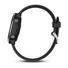 Смарт-годинник Garmin Forerunner 645 Black with Stainless Hardware з Чорним Ремінцем, фото 4