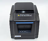Чековий принтер Xprinter XP-F600L 80мм USB інтерфейс з автообрізкою, фото 3