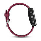 Смарт-годинник Garmin Forerunner 645 Music Cerise with Stainless Hardware з Малиновим Ремінцем, фото 2