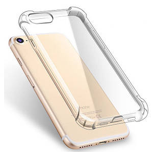 Захисний силіконовий чохол Shock iPhone 7/8/SE (2020/2022) Прозорий
