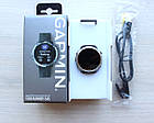 Смарт-годинник Garmin Forerunner 645 Black with Stainless Hardware з Чорним Ремінцем, фото 8