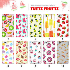 Прозорий чохол з малюнком для Sony Xperia Z1 mini / Z1 Compact (80 дизайнів)