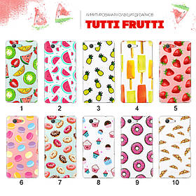 Прозорий чохол з малюнком для Sony Xperia Z3 Compact D5803 (80 дизайнів)