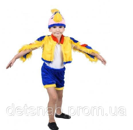 Карнавальний костюм Папуга хлопчик