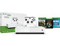 Игровая консоль Microsoft Xbox ONE S 1TB All-Digital edition+Minecraft+Sea of The Theaves+Fortnite