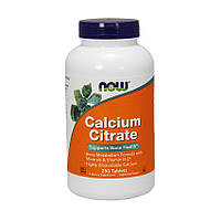 Кальций цитрат Now Foods Calcium Citrate (250 таб) нау фудс
