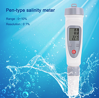 Портативный измеритель солености ST-10( salinity meter) соленых вод , продуктов.