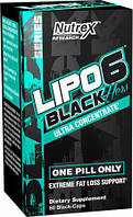 Жироспалювач Nutrex Research — Lipo-6 Black Hers Ultra Concentrate (60 капсул)