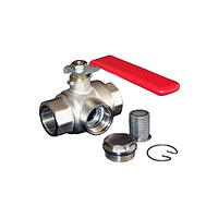 Кульовий кран із фільтром BRV 04514/А 1"