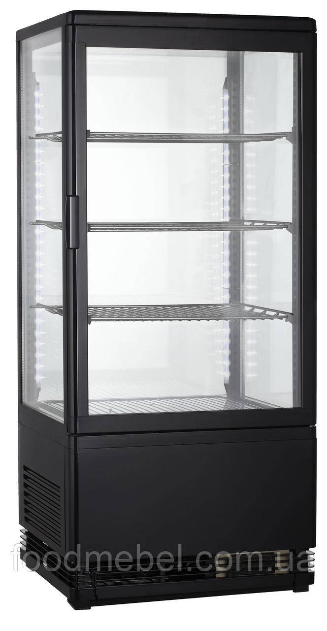 Вітрина холодильна GoodFood RT78L чорна, фото 1
