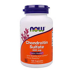 Хондроітин сульфат Now Foods Chondroitin Sulfate 600 mg (120 капс) нау фудс