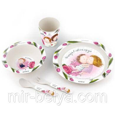 Набір посуд з бамбуку Jolliers (5 предметів), фото 1