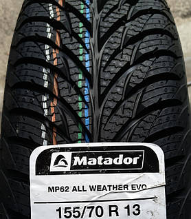 Всесезонні шини 155/70 R13 75T Matador MP 62 All Weather Evo