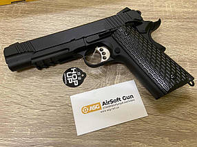 Страйкбольний пістолет COLT 1911 Kimber R28 – BLACK [Army Armament] (для страйкболу), фото 5