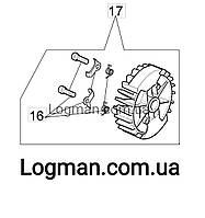 Оригинальный маховик Oleo-Mac 937,941C,941CX,GS370,GS410C,410CX/Efco 137,141S,141SP