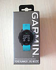 Смарт-годинник Garmin Forerunner 245 Music Aqua чорний з бірюзовим ремінцем, фото 4