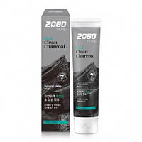 Отбеливающая зубная паста 2080 Black Clean Charcoal Toothpaste 120 г