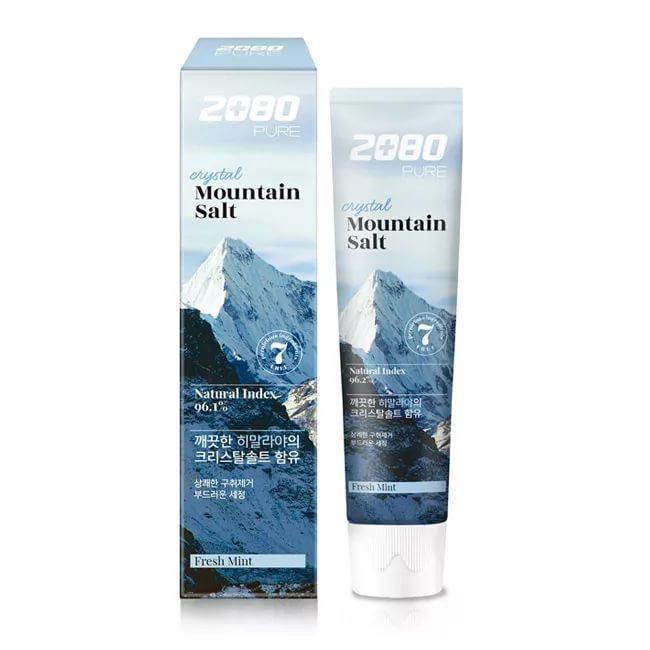 Гігієнічна зубна паста з гімалайською сіллю 2080 Crystal Mountain Salt Toothpaste 120 г